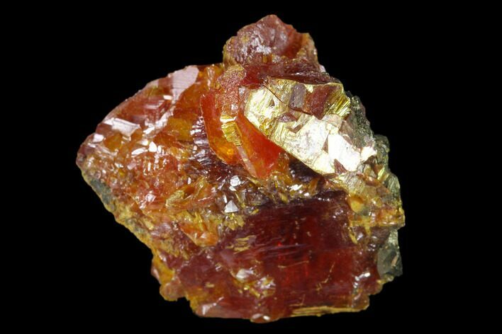 Orpiment Crystal Cluster - Peru #133122